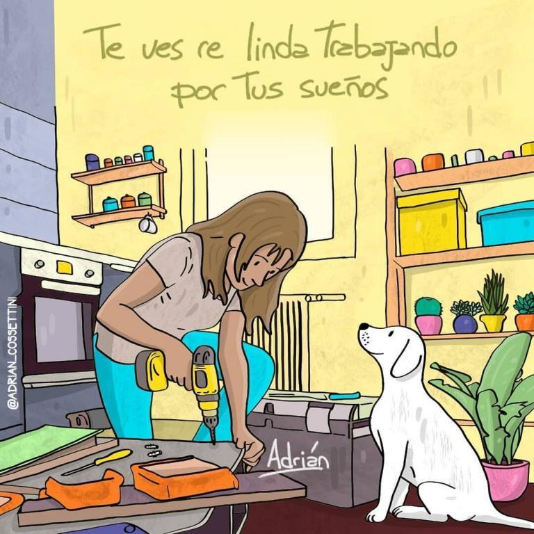 Te ves linda(o) trabajando por tus sueños. Feliz viaje de autodescubrimiento.