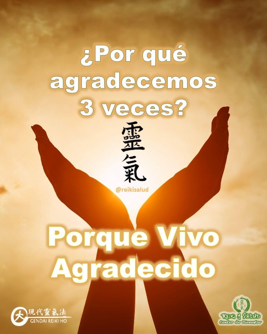 Porque Vivo Agradecido. La gratitud es un acto que se traduce en acción cuando identificamos a esa dicha interior y la mantenemos con nosotros cada segundo de nuestra existencia.¿Por qué agradecemos 3 veces?. Primero porque la Gratitud es la mayor expresión del amor, es la gran multiplicadora de la vida y porque es un verdadero seguro de Salud. Segundo, la energía del número 3, representa la unión entre la mente, el cuerpo y alma. El tres se compagina con las energías de optimismo y alegría, inspiración y creatividad, habla y comunicación, imaginación e inteligencia. Tercero, el número 3 también se relaciona con el arte, el humor, la energía, el crecimiento, y la espontaneidad.Este número en especial conserva una significación interesante, que se le adjudicado a lo largo de la historia en diversas áreas como la religión, el arte y sobre todo la filosofía. Si ahora multiplicamos por tres (3) la energía del agradecimiento, potenciamos de forma mágica su atracción y abundancia.El número 3 representa algo que se ve como un Todo. Ejemplo: mira esto:En lo holístico un Ser Integral es: cuerpo, mente y alma.En la Biblia Dios es: Padre, Hijo y Espíritu Santo.Las dimensiones del tiempo son 3: pasado, presente, futuro.Los estados del agua son 3: sólido, líquido y gaseoso.Entonces cuando yo digo, pienso o escribo 3 veces gracias hago esto: GRACIAS por todo lo que soy. GRACIAS por todo lo que tengo. GRACIAS por todo lo bueno que ahora fluye hacia mí.¿A cuántas personas mirando a los ojos, desde tu corazón, le diste gracias hoy? Desde Casa Reiki y Salud, les agradecemos, por acompañarlos, y por la hermosa familia de 38 Mil almas que hoy nos acompañan de forma virtual y presencial, a todos los que me acompañaron de forma virtual en esta peregrinación a JAPÖN, Gracias, Gracias, Gracias, Gassho, @dinopieriniCasa Reiki y Salud, una caricia para el alma, ampliando el circulo de luz, promoviendo una vida de felicidad y bienestar.Gracias, gracias, gracias, Namaste, @dinopierini#despertar #reikimaracaibo #reikizulia #reikivenezuela #reikisalud #totalcoherencia #reikisalud #smile #bienestar #reiki