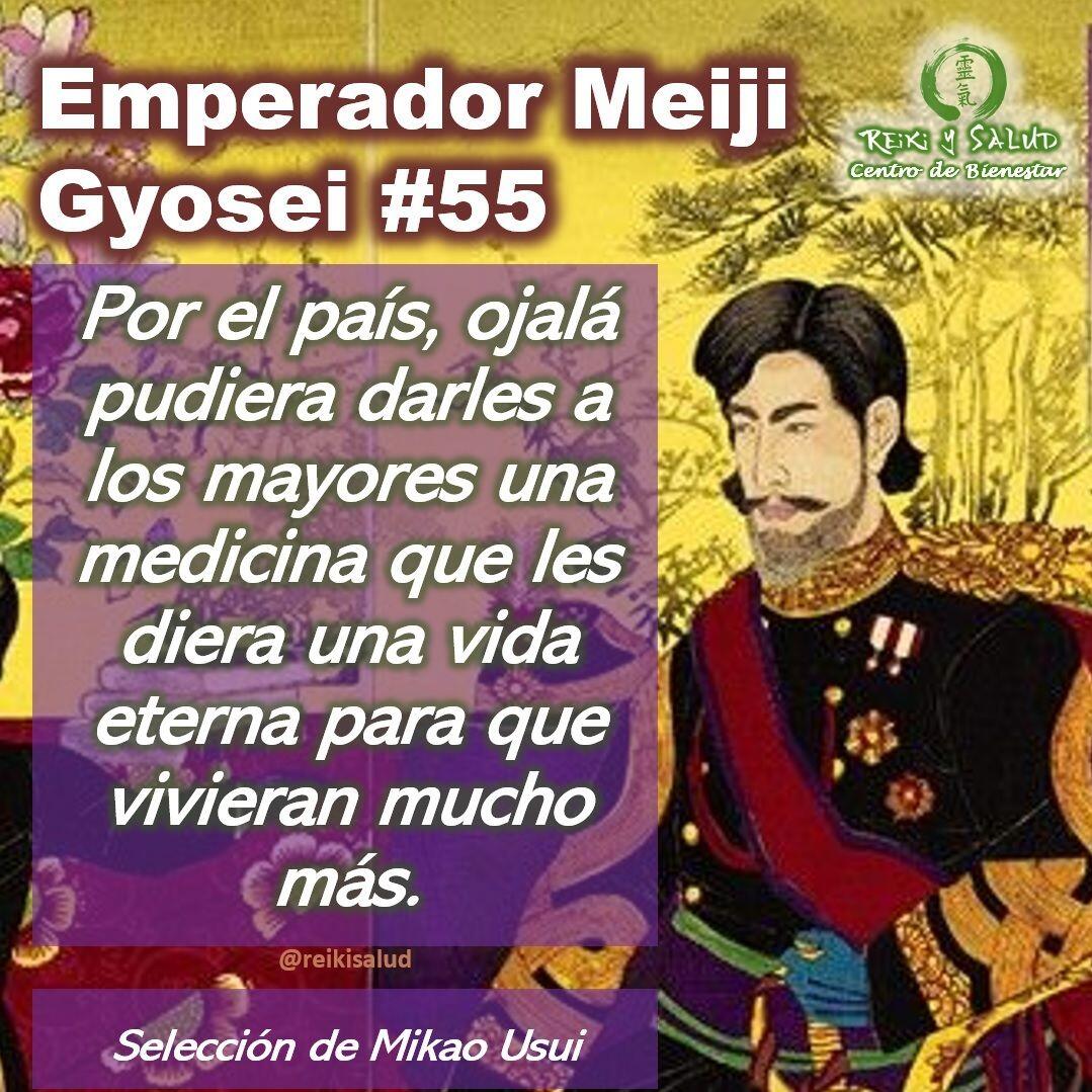 Compañeros de viaje, un gran abrazo de luz. Esta semana comparto el 𝗚𝘆𝗼𝘀𝗲𝗶, 𝗣𝗼𝗲𝘀í𝗮 𝗱𝗲𝗹 𝗘𝗺𝗽𝗲𝗿𝗮𝗱𝗼𝗿 𝗱𝗲 𝗠𝗲𝗶𝗷𝗶 𝗡𝗼 55, que sensei 𝗠𝗶𝗸𝗮𝗼 𝗨𝘀𝘂𝗶 incorporo al sistema 𝗨𝘀𝘂𝗶 𝗥𝗲𝗶𝗸𝗶 𝗥𝘆𝗼𝗵𝗼. Que lo disfruten:Es importante mencionar que la traducción en español es una interpretación desde el idioma original (Japonés), lo que dificulta mantener las reglas gramaticales y pausas del idioma original.Que lo disfruten:𝑬𝒔𝒑𝒂ñ𝒐𝒍:Por el país, ojalá pudiera darles a los mayores una medicina que les diera una vida eterna para que vivieran mucho más.𝑱𝒂𝒑𝒐𝒏é𝒔:国のため ながかれと思ふ老人に 死なぬ薬を さづけてしがなKunino tameNagakare to omou rojin niShinanu kusuri wo sazukete sigana𝑼𝒏𝒂 𝑰𝒏𝒕𝒆𝒓𝒑𝒓𝒆𝒕𝒂𝒄𝒊ó𝒏:Los mayores han sobrevivido a largos periodos de penuria, soportando la pobreza y amando el país. Hoy en día, estamos donde estamos porque ellos han trabajado para proteger y cuidar de todo. Aunque ahora son mayores, y ya no son los mismos, sus contribuciones han sido enormes. Espero que disfruten con salud de una vida larga y, si existiera una medicina que permitiera vivir eternamente, se la daría.Te invitamos a leerlo, leer la interpretación propuesta y sacar además tus propias reflexiones o interpretación.Una bella reflexión que los invito hacer desde la paz.️ Feliz viaje de auto descubrimiento y despertarSi te gusta la publicación Compártela, Etiqueta a Otros, Gracias, gracias graciasCasa Reiki y Salud, una caricia para el alma, ampliando el circulo de luz, promoviendo una vida de salud y felicidad.Gracias, gracias, gracias, Námaste, @dinopieriniSi te interesa leer otros poemas te invito a visitar🌐 WEB: www.gReiki.com#gratitud #consciencia #inspiracion reikimaracaibo #reikizulia #reikivenezuela #reikisalud #emperadormeiji #poemasreiki #poemasmeiji #poemasemperadormeiji #gyoseimeiji