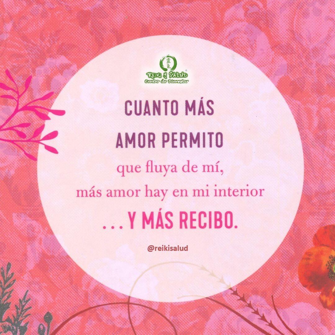 Mi amor es ilimitado. CUANTO MÁS AMOR PERMITO que fluya de mí, más amor hay en mi interior ...... Y MÁS RECIBO.¿Qué pensamientos llegaron a ti, cuando leíste esta afirmación?¡Si resuena contigo, úsala para sanar!️ Feliz viaje de auto descubrimiento y despertar.Con toda la certeza que, si lo CREES, lo CREAS, compartimos desde Casa Reiki y Salud, un abrazo de luz, con la confianza de que Dios está con nosotros y somos uno con la conciencia universal.Casa Reiki y Salud, una caricia para el alma, ampliando el circulo de luz, promoviendo una vida de felicidad y bienestar.Gracias, gracias, gracias, Namaste, @dinopierini️ Comparte esta publicación con quien te vino a la mente cuando la leíste., Gracias, gracias gracias🌐 Página WEB: www.gReiki.com#despertar #reikimaracaibo #reikizulia #reikivenezuela #reikisalud #totalcoherencia #reikisalud #smile #bienestar #reiki