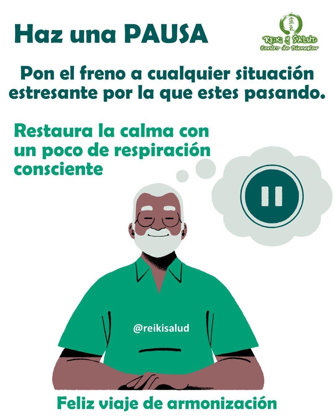 Cuando las situaciones se calienten, date tiempo para calmarte. Ponerle el freno en una situación estresante puede detener el impulso de su estrés y preservar su bienestar.Nos pasa a todos. Te metes en un conflicto o un desacuerdo estresante, tus fosas nasales se encienden y todos los desencadenantes de lucha o huida se disparan en tu cerebro. En su cuerpo, sus niveles de adrenalina y cortisol aumentan, su ritmo cardíaco aumenta y su presión arterial puede aumentar. El conflicto puede poner su cuerpo y cerebro en modo de emergencia; Sin mencionar que también podría hacerte sentir arrepentimiento más adelante.Entonces, en lugar de ponerse nervioso y nervioso, presione el botón de pausa. Levanta la mano en el gesto de una señal de alto y aléjate hasta que te hayas enfriado. Esto podría significar dar un paseo rápido o un descanso para restaurar la calma. Los ejercicios calmantes como la respiración consciente, que se pueden hacer en cualquier momento y en cualquier lugar, realmente funcionan.Ser capaz de alejarse de una situación de conflicto puede llevar algo de tiempo y práctica. Es posible que no lo hagas bien en el primer intento, así que sé amable y tómalo con calma. Hacer una pausa puede fortalecer las relaciones y reparar a los demás.Hoy decide aprender nuevas formas de desestresarse, incluso bajo presión y en un momento acalorado. Si necesitas un poco de aliento, escucha Snatan Kaur en Youtube.️ Feliz viaje de auto descubrimiento y despertar.Que la luz de Reiki nos acompañe siempre, Gracias, gracias, gracias, Námaste.Con toda la certeza que, si lo CREES, lo CREAS, compartimos desde Casa Reiki y Salud, un abrazo de luz, con la confianza de que Dios está con nosotros y somos uno con la conciencia universal.Casa Reiki y Salud, una caricia para el alma, ampliando el circulo de luz, promoviendo una vida de felicidad y bienestar.Gracias, gracias, gracias, Namaste, @dinopierini️ Comparte esta publicación con quien te vino a la mente cuando la leíste., Gracias, gracias gracias🌐 Página WEB: www.gReiki.com#despertar #reikimaracaibo #reikizulia #reikivenezuela #reikisalud #totalcoherencia #reikisalud #smile #bienestar #reiki