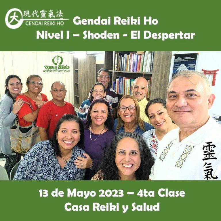 Feliz y emocionado por nuestra Clase No 4 del curso de 1er Nivel, SHODEN, de…