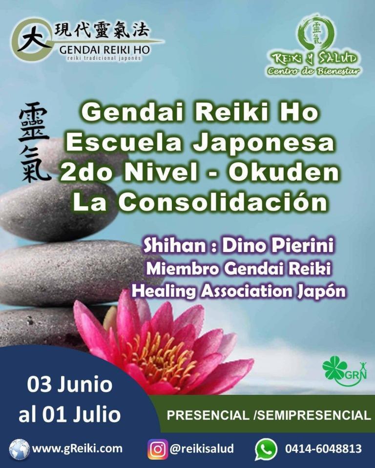 Con Alegría los invito a consolidarse como practicantes y terapeutas de Gendai Reiki Ho.️ Consolidate…