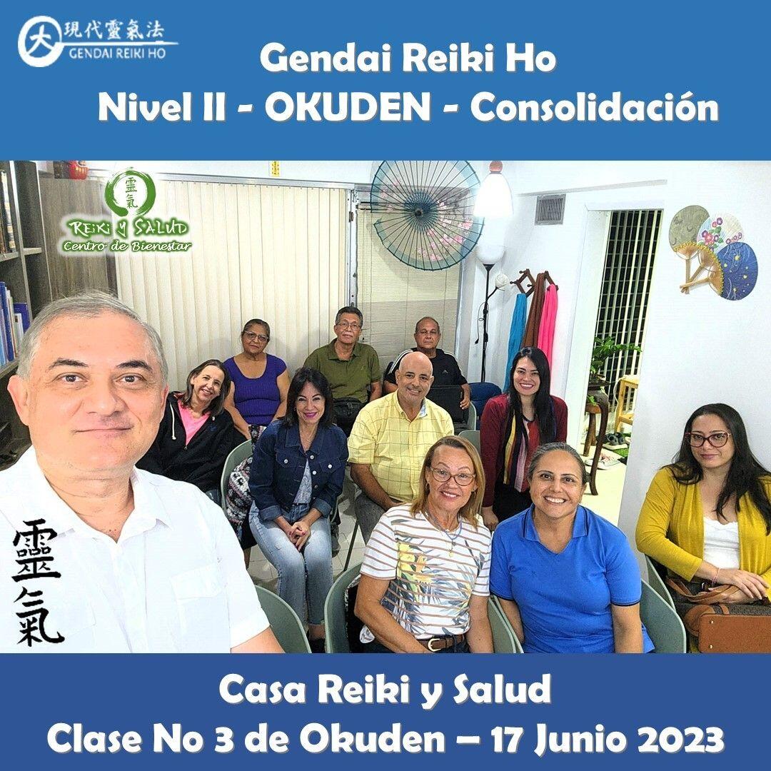 Feliz y emocionado por nuestra Clase No 3 del curso de 2do Nivel, OKUDEN, de Gendai Reiki Ho.. Un maravilloso encuentro sanación compartida en familia. Faltan aun dos encuentros, maravilloso.️Gracias a todos los que participaron en este nuevo Gendai Reiki Ho Nivel II (Okuden), cinco encuentros de crecimiento y autodescubrimiento para todos. Un abrazo de luz y gassho.Reiki Ho es una terapia holística natural cuyo objetivo es el restablecimiento del equilibrio y la armonía en nuestro ser, promoviendo la sanación física, mental y emocional.Para todos aquellos que quieran mejorar su capacidad de autosanación, te invitamos a un viaje de aprendizaje y despertar, a través de la próxima Maestría en Gendai Reiki Ho o Curso Gendai Reiki Ho, Nivel Shoden (Nivel I – El despertar) que se iniciará el 19 de Agosto del 2023. Visita nuestra página www.gReiki.com/calendar o utilizando el enlace de nuestro perfil.Casa Reiki y Salud, comparte las técnicas de la Gendai Reiki Healing Association de Japón, con el respaldo internacional de la Gendai Reiki Network. Cursos dictados por Dino Pierini (@DinoPierini), Shihan de la escuela Gendai Reiki Ho desde el año 2008 y miembro de la Gendai Reiki Healing Association en Japón.️ Casa Reiki y Salud, una caricia para el alma, ampliando el circulo de luz, promoviendo una vida de salud y felicidad.Gracias, Gracias, Gracias, Námaste, @dinopieriniwww.gReiki.com#reiki #reikimaracaibo #reikivenezuela #sanación #salud #reikiusui #gendaireiki #gendaireikiho #usuireiki #usuireikiho #usuireikiryoho #reikigendai #mikaousui #reikisalud #totalcoherencia #koryukai #encuentrosreiki #okuden