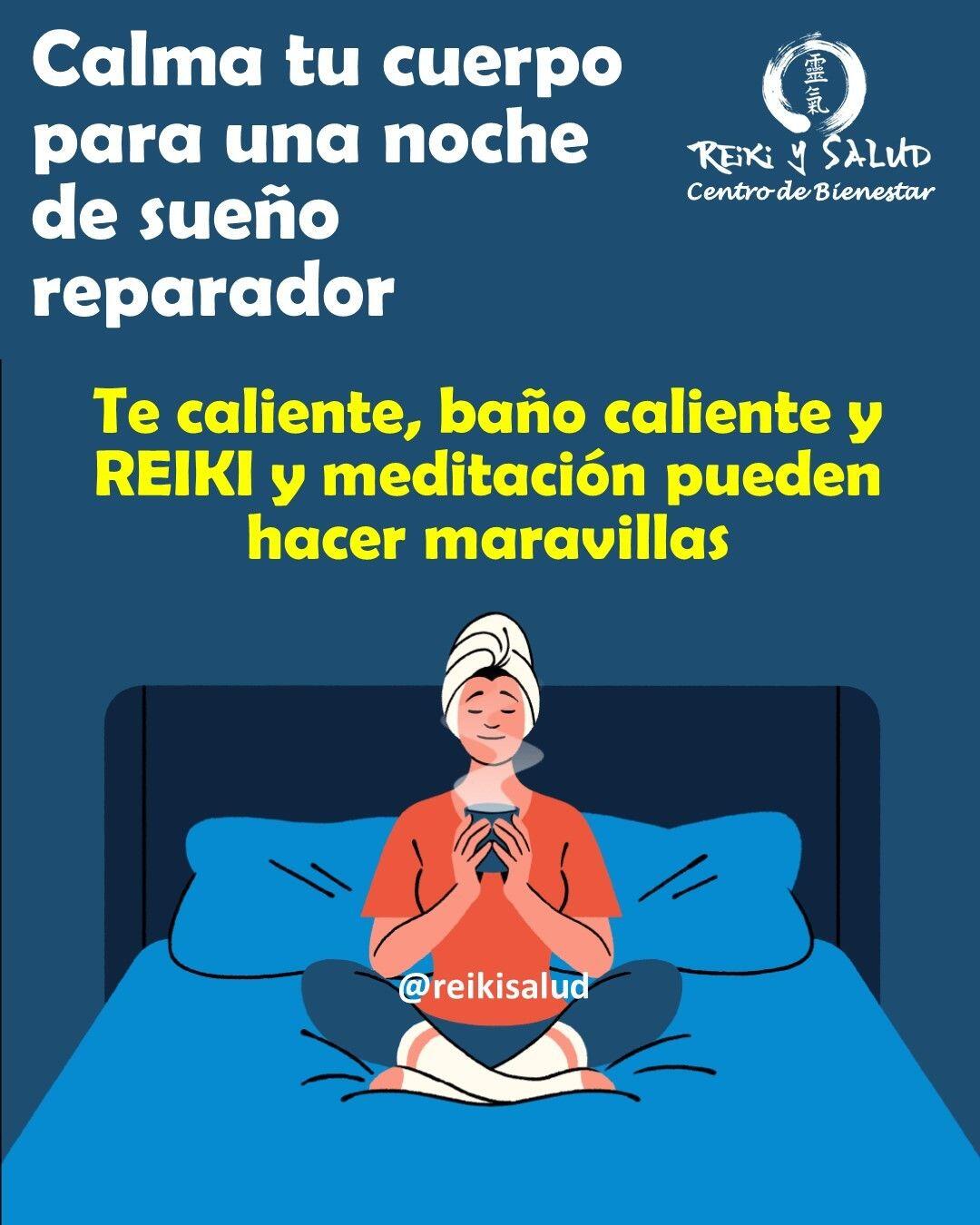 ¿Buscas una mejor calidad de sueño? Bueno, no estás solo.La investigación muestra que la mayoría serían más felices, más saludables y más seguros si se les permitiera dormir de 60 a 90 minutos adicionales por noche. No dormir bien también puede resultar en niveles elevados de estrés, irritabilidad y frustración.Muchos factores afectan la forma en que dormimos: nuestros horarios de sueño, el medio ambiente, los niveles de estrés y los medicamentos, etc., pero la influencia de estos factores se puede minimizar con una preparación corporal y mental adecuada. Al calmar el cuerpo antes de acostarse, puede mejorar la calidad y la duración de su sueño sin tener que hacer cambios drásticos.Te invitamos a crear un ambiente más placentero antes de acostarse. Al concentrarse en su sueño, se despertará sintiéndose renovado, lleno de energía y listo para enfrentar el día. He aquí cómo calmar su mente para dormir mejor.Beba una bebida calienteUna bebida caliente antes de acostarse puede ayudarte a adormecerse en un sueño tranquilo. Prueba té de manzanilla, té de menta, la leche tibia y la leche "dorada" de cúrcuma son fuentes naturales de nutrientes (melatonina, triptófano, curcumina). Busca una sin cafeina.Practica Reiki y MeditacionesEs promover en tu cuerpo un estado personal de paz y plenitud, permitiendo que el cuerpo haga lo que sabe hacer de forma perfecta SANAR, elminando tensiones y pre-ocupaciones. Practica alguna de la técnicas que te ayuden a conectar con tu interior, eliminando ademas dolores y preparar el cuerpo para un descanso PROFUNDO. Tome un baño relajanteDate el tratamiento de spa. Un baño relajante es una excelente manera de relajarse después de un largo día. Intente incorporar algunas sales de baño o aceites esenciales para una experiencia sensorial más completa. Calienta tus pies¿Suena simple? Eso es porque lo es. Mantener tu cuerpo caliente te hace sentir más cómodo y relajado, regulando tu temperatura corporal, lo que a su vez te permite conciliar el sueño más fácilmente.¿Quieres conocer más? Contáctanos Gracias, Gracias, Gracias, Námaste, @dinopierini#reikimaracaibo #reikivenezuela #reikizulia @reikidalud