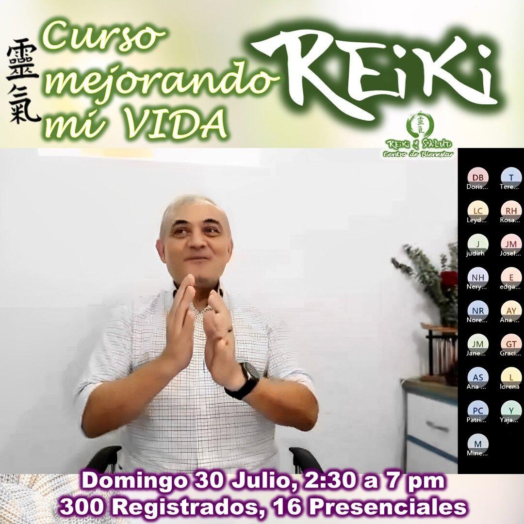 Agradecido y feliz, por el encuentro, experiencia, entrega, energía y sanación compartida en familia el pasado Domingo 30 de Julio de forma VIRTUAL/PRESENCIAL en el curso “Mejorando mi VIDA con REIKI”, dictado en en la sala virtual/presencial de Casa Reiki (@reikisalud).Agradeciendo todas bendiciones recibidas este año; y celebrando el nuevo siglo de Reiki, agradeciendo por los 101 años del Usui Reiki Ho. Fue un nuevo y especial encuentro de almas. 800 participantes registrados a nivel virtual y 44 a nivel Presencial en las tres sesiones, que decidieron iniciar este nuevo viaje de despertar, lleno de energía y alegría; confiando en la luz de Reiki.🌞Compartimos la esencia del Usui Reiki Ryoho, en el curso "Mejorando mi VIDA con REIKI". Este curso es un compendio del curso 1er Nivel, de la escuela Gendai Reiki Ho, que estuvo enfocado en transmitir la esencia de Reiki Ho y el conocimiento de las prácticas de meditación y armonización, orientadas a alcanzar nuestro bienestar.Gracias a las 300 almas, que se registraron para participar.Para todos aquellos cuyo propósito del 2023 incluye empoderarse de la energía de salud y bienestar, y deseen iniciar este viaje de aprendizaje y despertar, los invitamos a contactarnos o registrarse en el próximo Curso Gendai Reiki Ho, Nivel Shoden (Nivel I – El despertar) que se iniciará el 19 de Agosto 2023, Visita nuestra página https://greiki.com/calendar/ o utilizando el enlace de nuestro perfil.Casa Reiki y Salud, comparte las técnicas de la Gendai Reiki Healing Association de Japón, con el respaldo internacional de la Gendai Reiki Network. Cursos dictados por Dino Pierini (@DinoPierini), Shihan de la escuela Gendai Reiki Ho desde el año 2008 y miembro de la Gendai Reiki Healing Association en Japón.Gracias, Gracias, Gracias, Námaste @dinopierini#reikivenezuela #reikimaracaibo #reikisalud