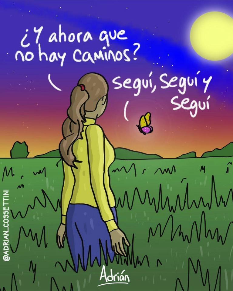 ️ Caminante no hay camino, se hace el camino al ANDAR. Feliz viaje de autodescubrimiento.