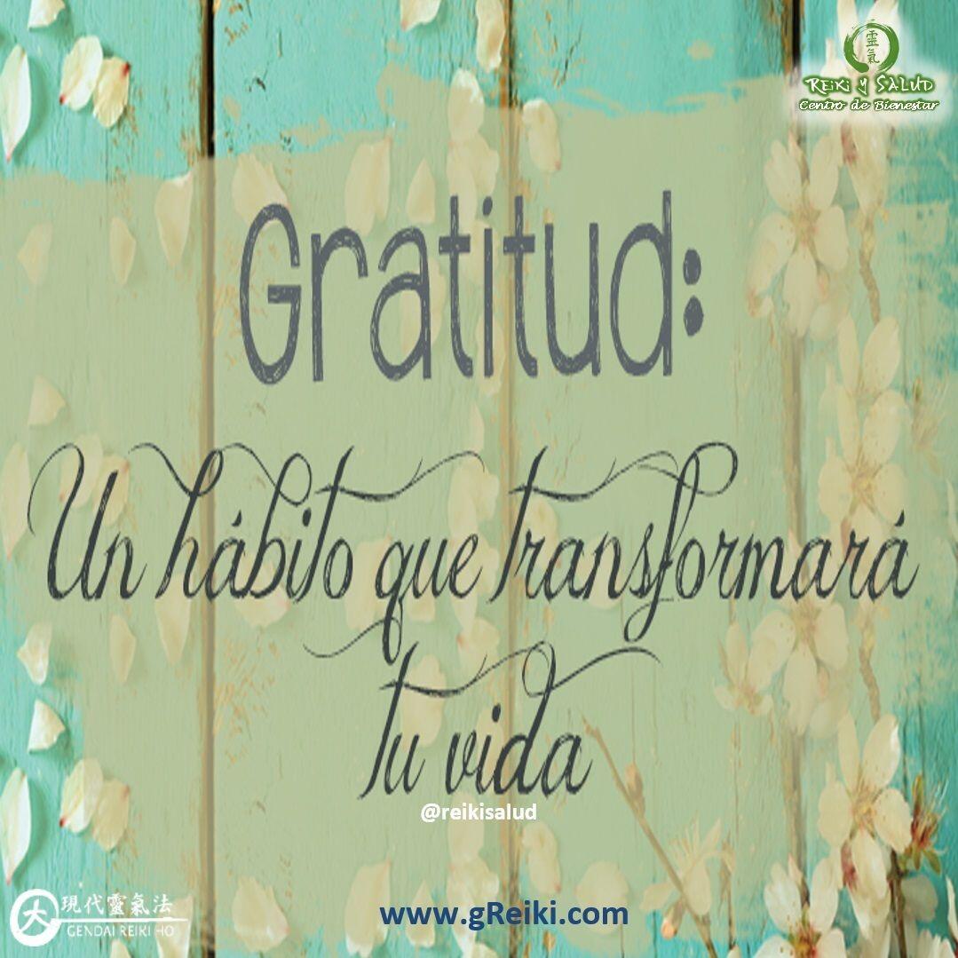 Gratitud un hábito que transformará tu vida. La gratitud nos ayuda a mantenernos en el presente, a enfocar nuestra atención en lo que tenemos en este momento y no en lo que pudimos haber perdido o ni siquiera hemos tenido.Si enfocas tu atención en lo positivo, en la abundancia de tu vida, en los pequeños o grandes regalos que vives minuto a minuto, tu realidad también será un reflejo de ello, creando así una vida con mayor equilibrio.Un abrazo de luz y gassho️ Feliz viaje de auto descubrimiento y despertar.Con toda la certeza que, si lo CREES, lo CREAS, compartimos desde Casa Reiki y Salud, un abrazo de luz, con la confianza de que Dios está con nosotros y somos uno con la conciencia universal.Casa Reiki y Salud, una caricia para el alma, ampliando el circulo de luz, promoviendo una vida de felicidad y bienestar.Gracias, gracias, gracias, Namaste, @dinopierini️ Comparte esta publicación con quien te vino a la mente cuando la leíste., Gracias, gracias gracias🌐 Página WEB: www.gReiki.com#despertar #reikimaracaibo #reikizulia #reikivenezuela #reikisalud #totalcoherencia #reikisalud #smile #bienestar #reiki #addheart