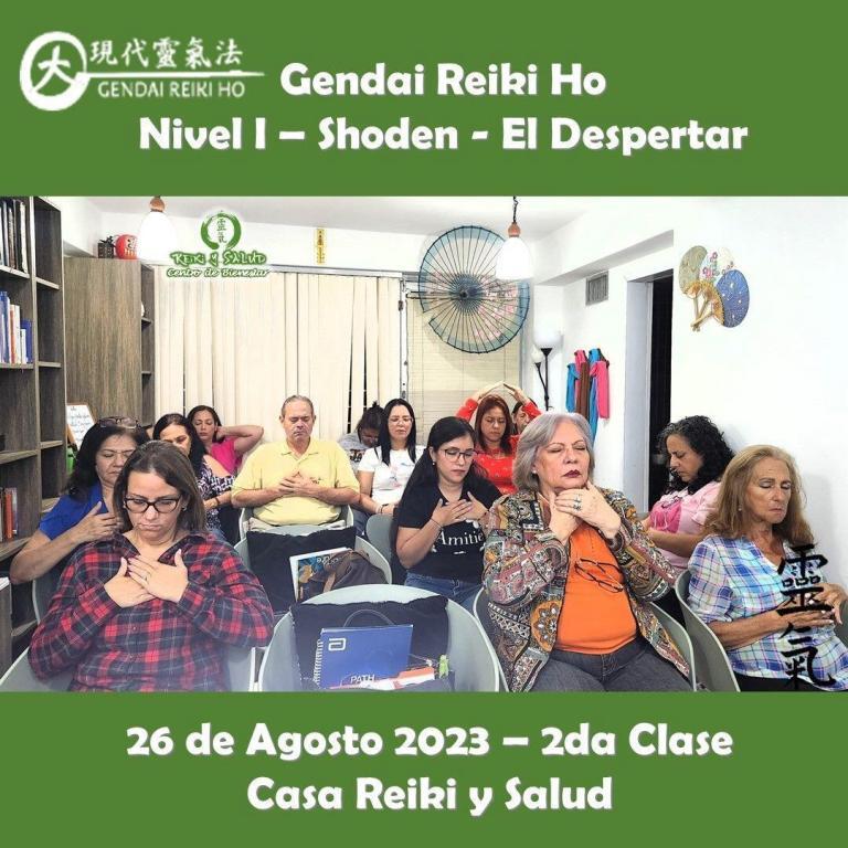 Feliz y emocionado por nuestra Clase No 2 del curso de 1er Nivel, SHODEN, de…