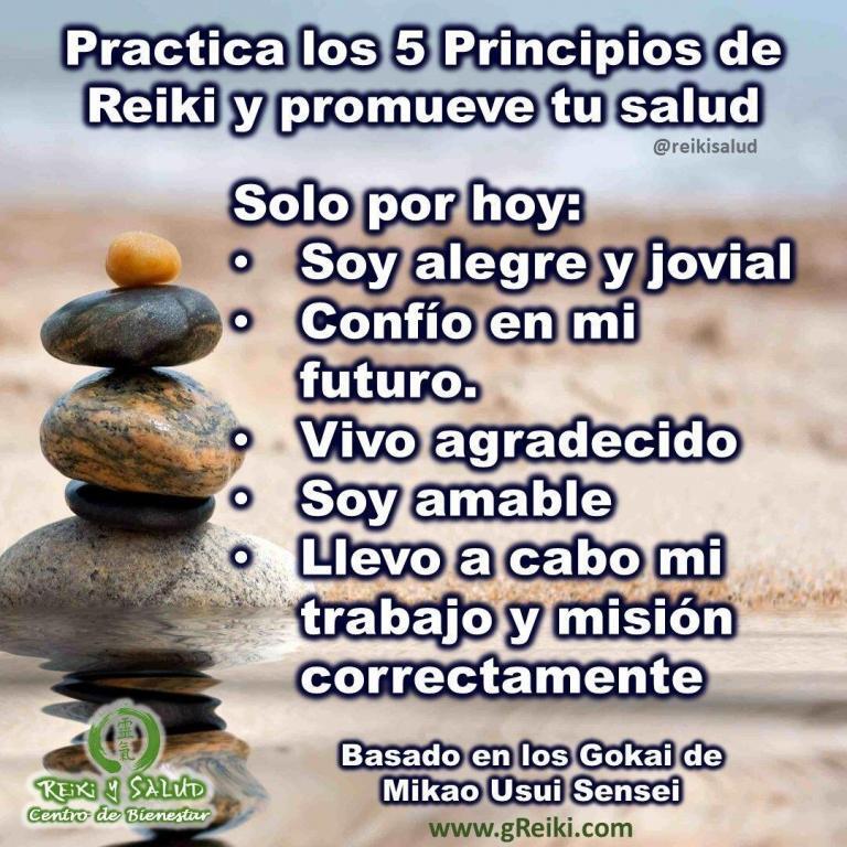 Vivir bajo los principios de REIKI HO, “El secreto para invitar a la felicidad, la…