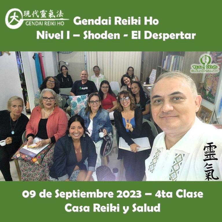 Feliz y emocionado por nuestra Clase No 4 del curso de 1er Nivel, SHODEN, de…