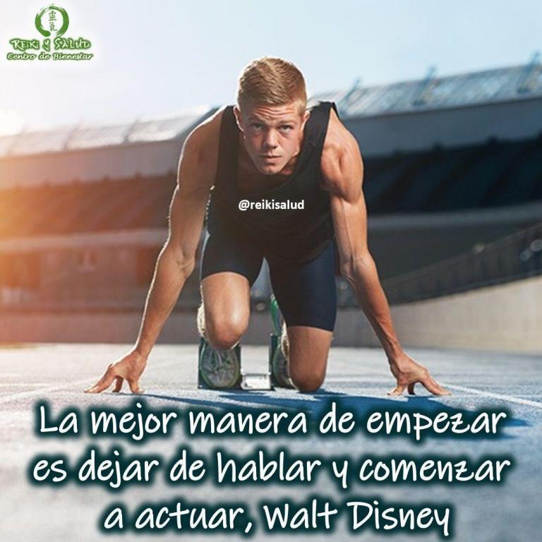 La mejor manera de empezar es dejar de hablar y comenzar a actuar, Walt Disney.…