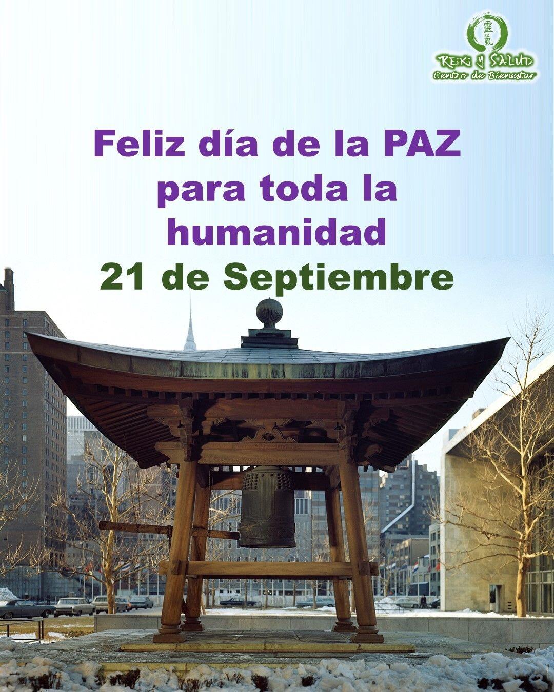 Día de la PAZ. La Campana de la Paz japonesa fue construida en 1952 y presentada como un regalo a las Naciones Unidas el 8 de junio de 1954, de la Asociación de las Naciones Unidas de Japón.La campana fue creada con monedas donadas por delegados de 60 naciones que asistieron a la 13ª Conferencia General de la Asociación de las Naciones Unidas (UNA) celebrada en París, Francia, en 1951.La campana es un símbolo de paz y en su lado hay ocho caracteres japoneses que dicen: "Viva la paz mundial absoluta".La campana está alojada en una estructura de madera que se asemeja a un santuario sintoísta tradicional hecho de ciprés japonés.La campana fue presentada a la ONU por el Sr. Renzo Sawanda, observador japonés ante la ONU, en 1954, quien declaró que "La campana encarna la aspiración a la paz no solo de los japoneses sino de los pueblos de todo el mundo. Por lo tanto, simboliza la universalidad de las Naciones Unidas".La Campana de la Paz japonesa suena tradicionalmente dos veces al año. Se hace sonar el primer día de la primavera en el equinoccio de primavera, en celebración del Día de la Tierra anual. En cada día de apertura de la Asamblea General en septiembre también se hace sonar, coincidiendo con el Día Internacional de la Paz.Ampliando siempre el espiritu de paz y armonia entre nuestras familias, sociedad, ciudad, estado, país y el mundo,Feliz viaje de autodescubrimiento y despertar.Casa Reiki y Salud, una caricia para el alma, ampliando el circulo de luz, promoviendo una vida de felicidad y bienestar.Gracias, gracias, gracias, Gassho, @dinopierini.Si te gusta la publicación Compártela, COMENTA, Gracias, gracias gracias🌐Página WEB: www.gReiki.com#amor #felicidad #abundancia #gratitud #consciencia #bienestar #inspiracion #despertar #reikimaracaibo #reikizulia #reikivenezuela #saludybienestar #reikisalud #coherenciacardiaca #coherenciacorazon