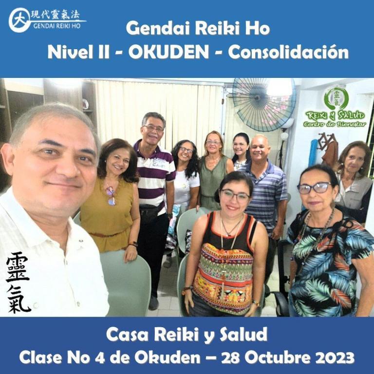 Feliz y emocionado por nuestra Clase No 4 del curso de 2do Nivel, OKUDEN, de…