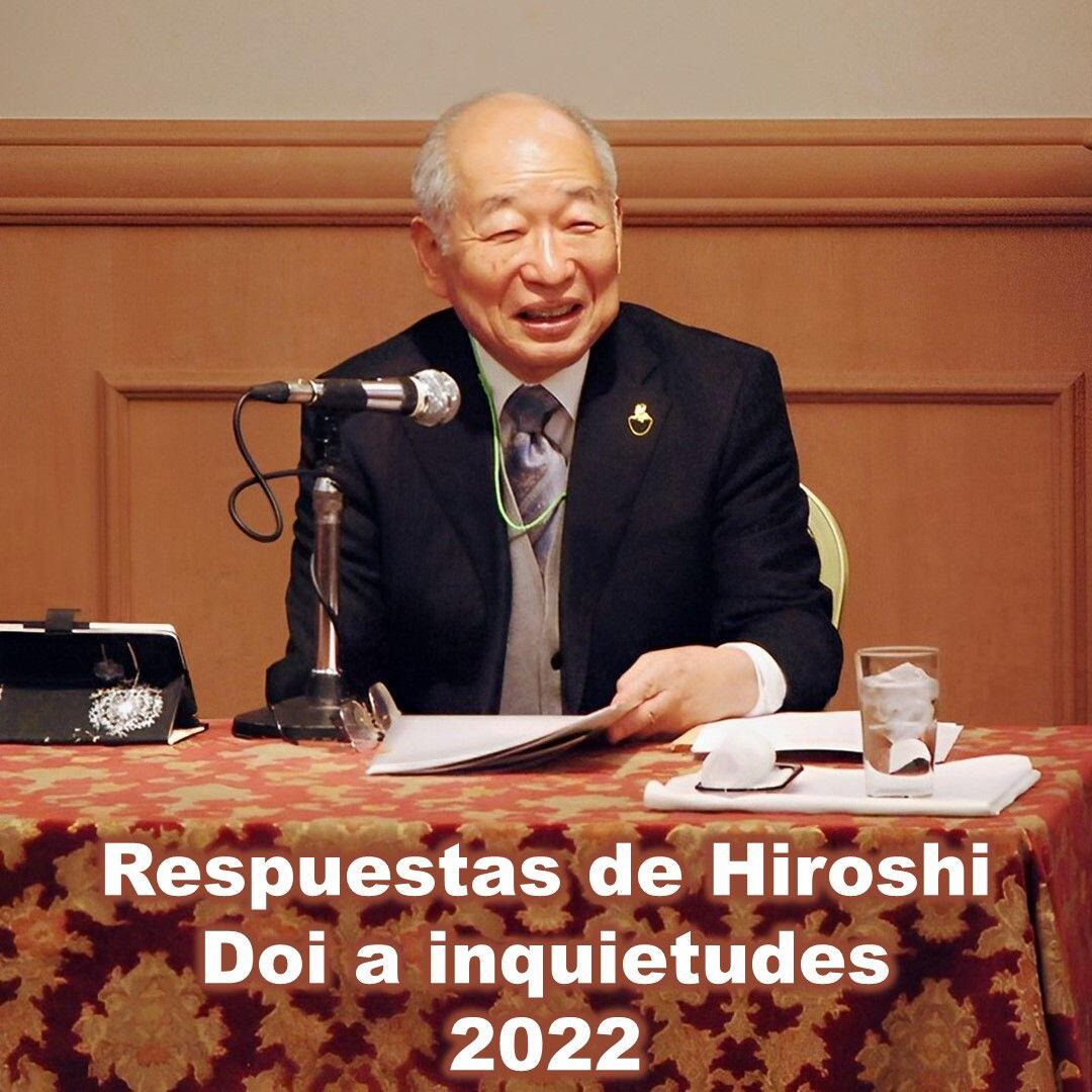 Preguntas y Respuestas realizada por alumnos Japoneses de Reiki al maestro Doi Hiroshi en 2022