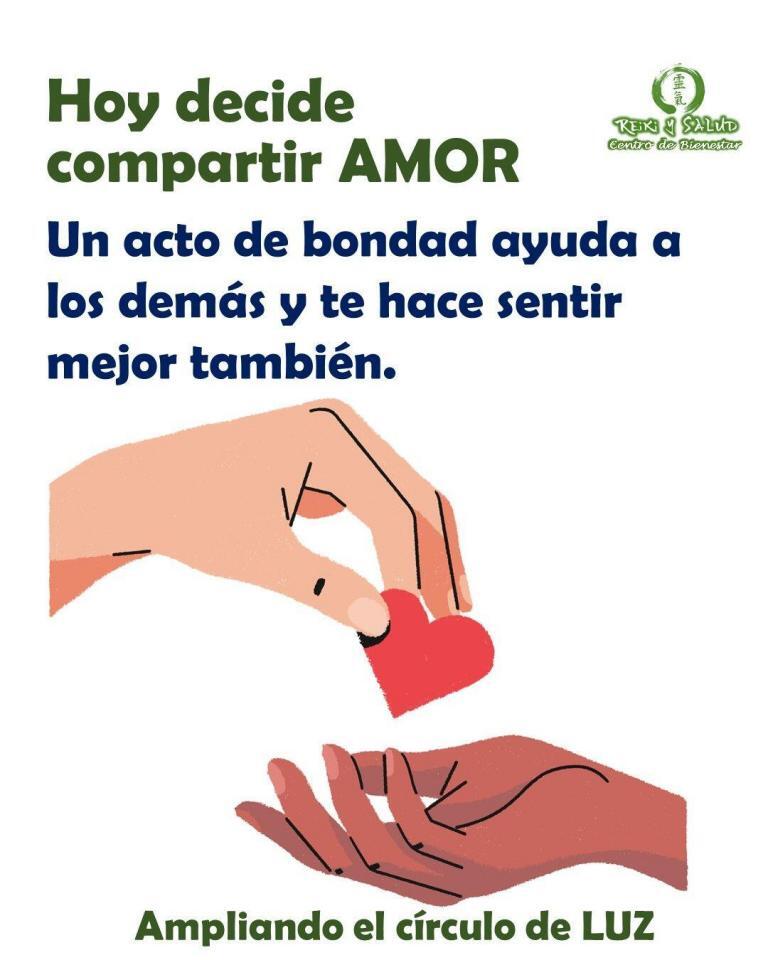 Irradia bondad siempre