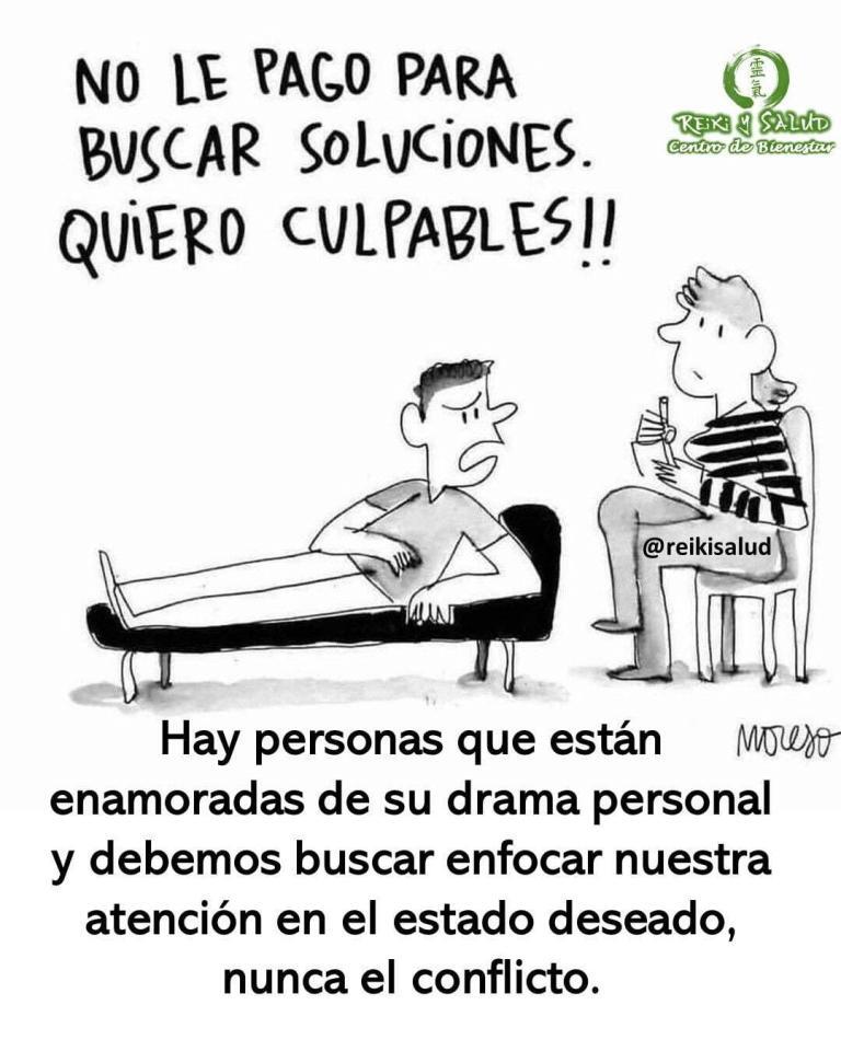 No le pago para buscar soluciones. Quiero CULPABLES!!