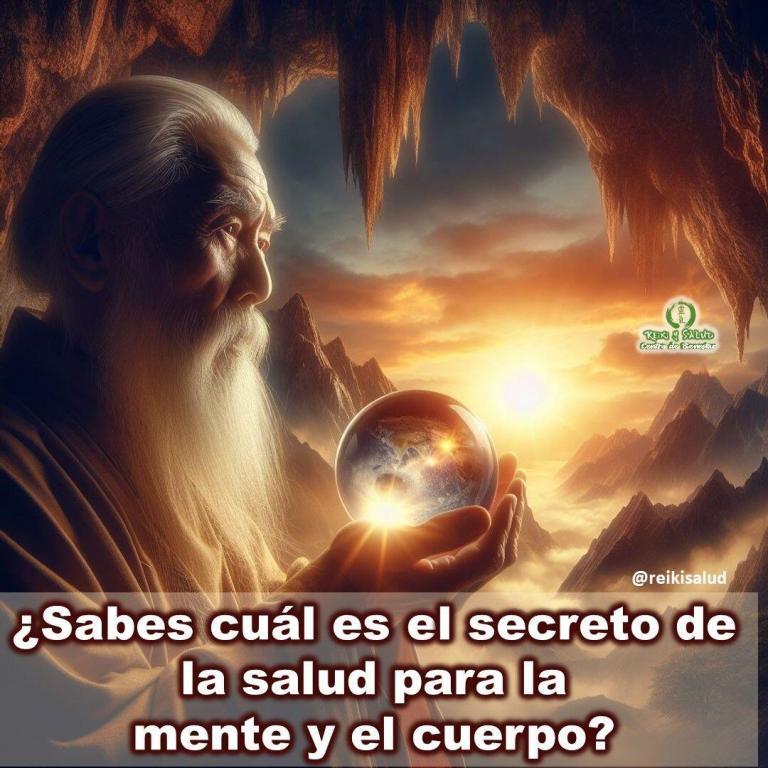 ¿Sabes cual es el secreto de la salud, para la mente y el cuerpo?