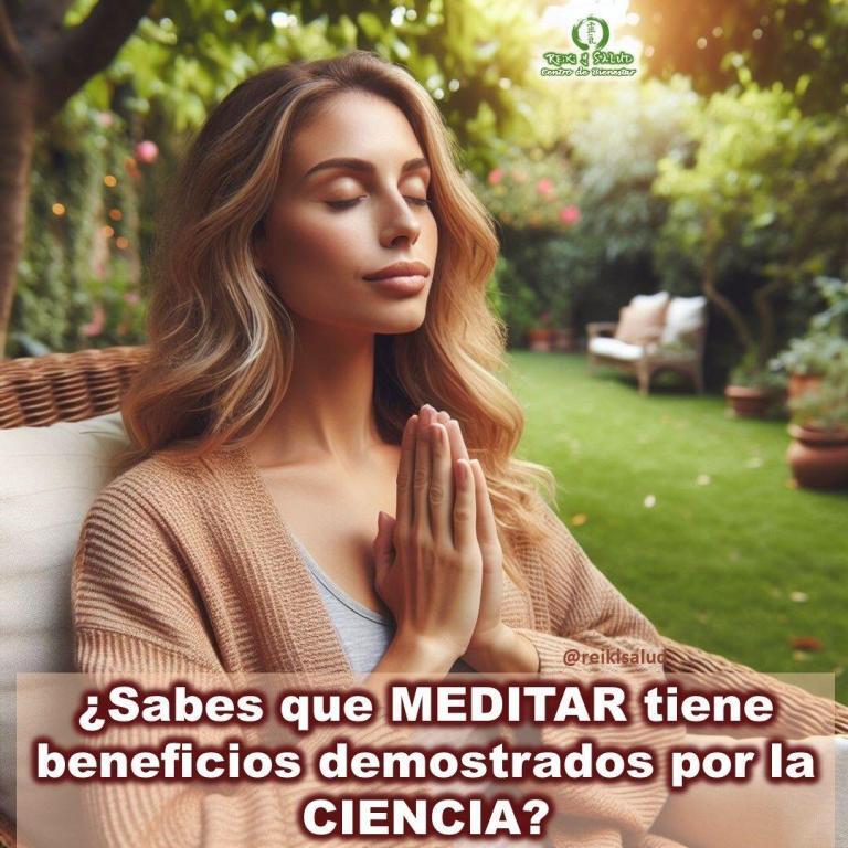 ¿Sabes que MEDITAR tiene beneficios demostrados por la CIENCIA?