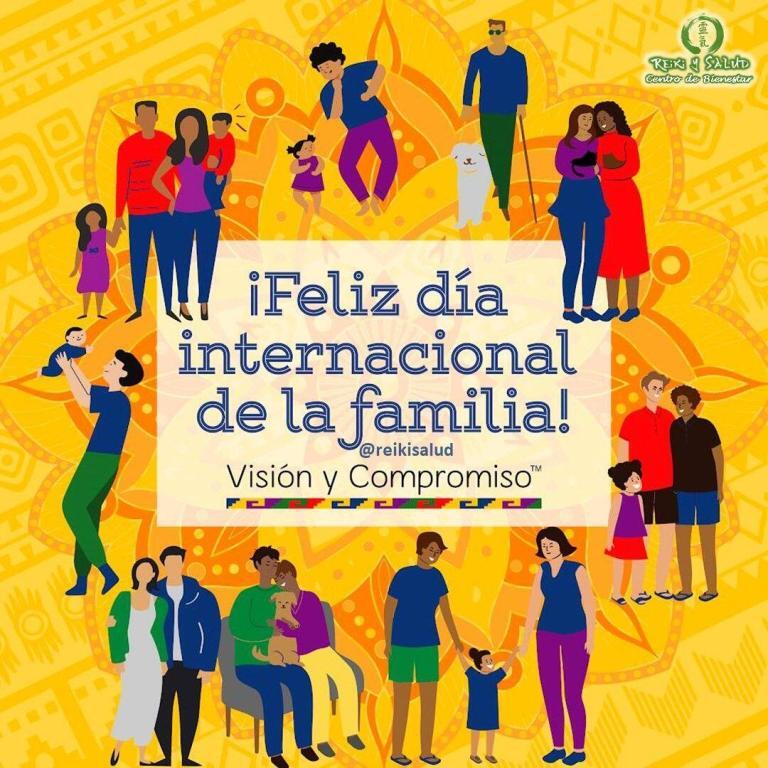 Feliz día internacional de la Familia.