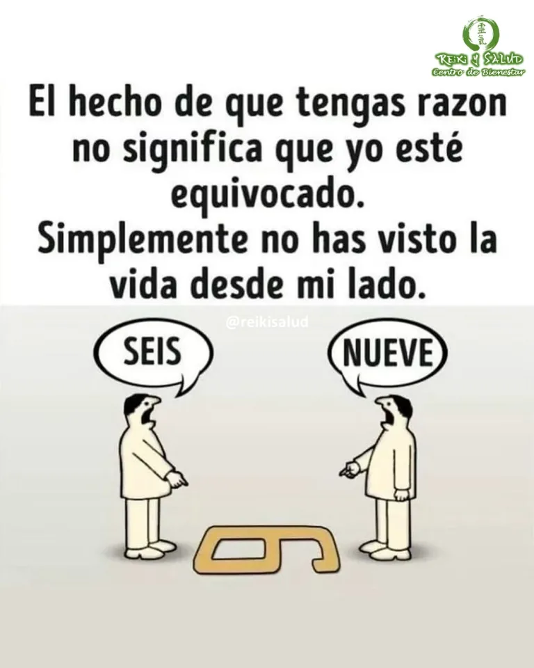 El hecho de que tengas razón no significa que yo esté equivocado. Simplemente no has&hellip;