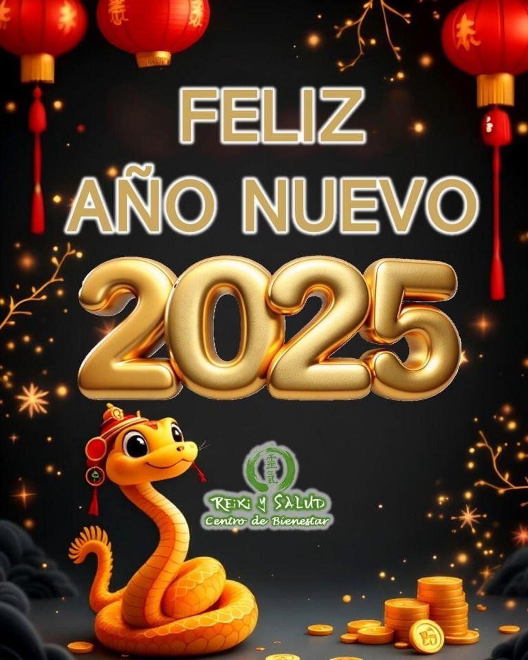 Les deseo un Feliz, exitoso y bendecido año 2025.