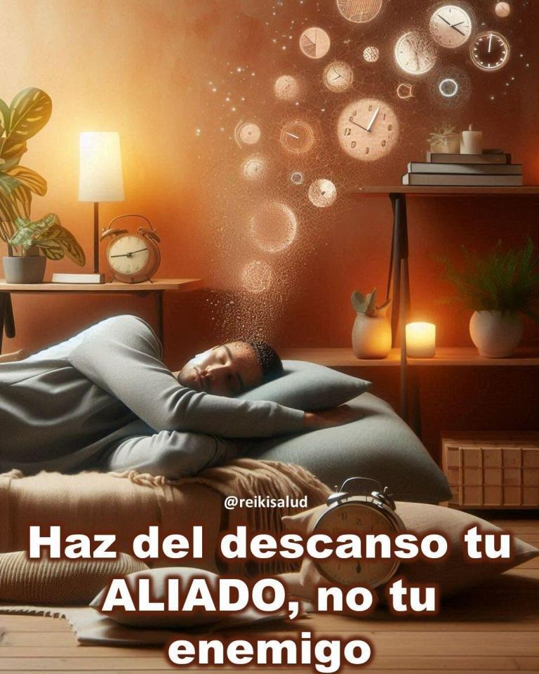 Haz del descanso tu aliado, no tu enemigo.