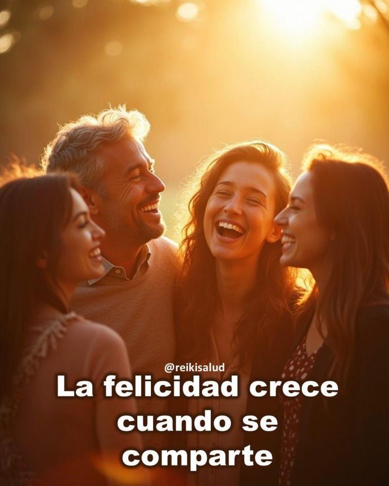 ¿Sabías que compartir alegría la multiplica?