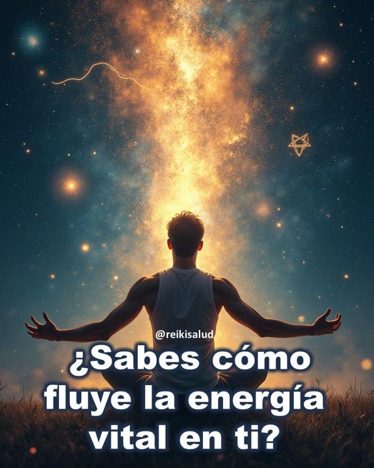 ¿Sabes cómo fluye la energía vital en ti?
