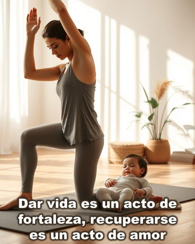 Dar vida es un acto de fortaleza, pero recuperarse es un acto de amor propio.