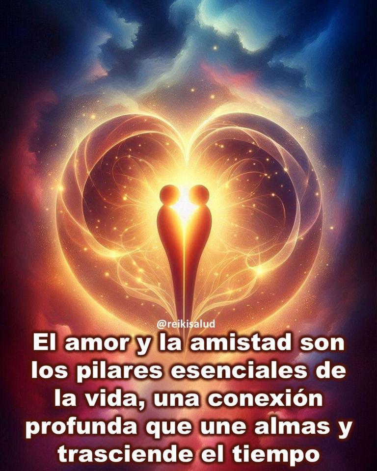 El amor y la amistad son los pilares esenciales de la vida, una conexión profunda…