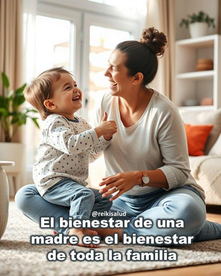 El bienestar de una madre es el bienestar de toda la familia