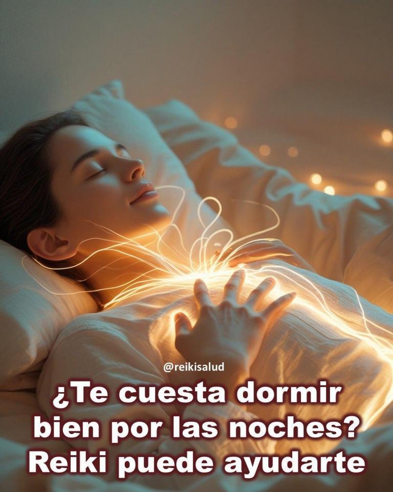 ¿Te cuesta dormir bien por las noches? Reiki puede ayudarte en tu sueño reparador y…