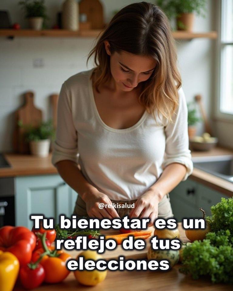 Tu bienestar es un reflejo de tus elecciones.