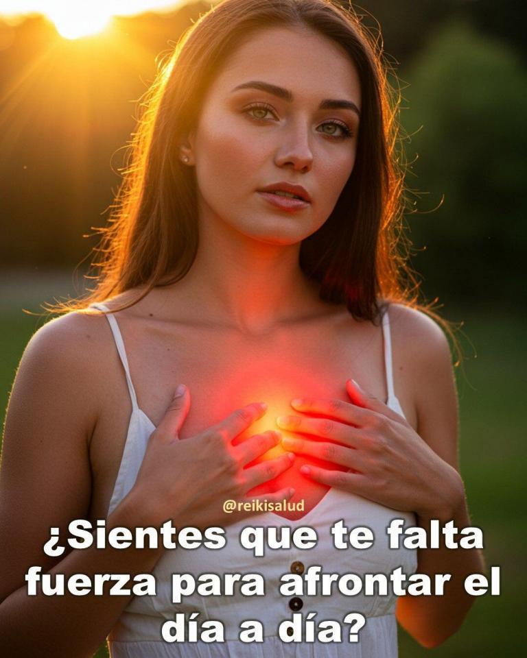 ¿Sientes que te falta fuerza para afrontar el día a día?