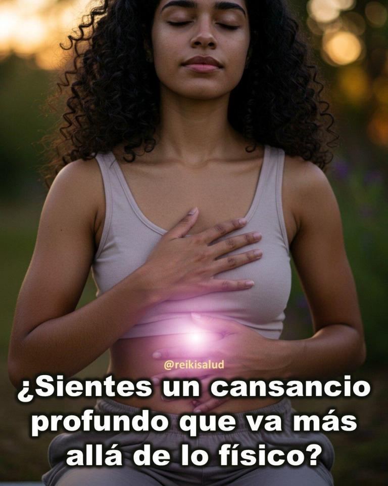 ¿Sientes un cansancio profundo que va más allá de lo físico?
