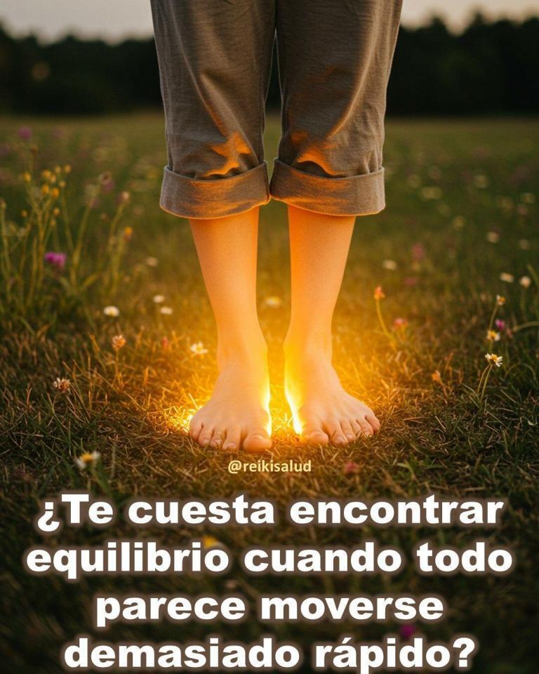 ¿Te cuesta encontrar equilibrio cuando todo parece moverse demasiado rápido?