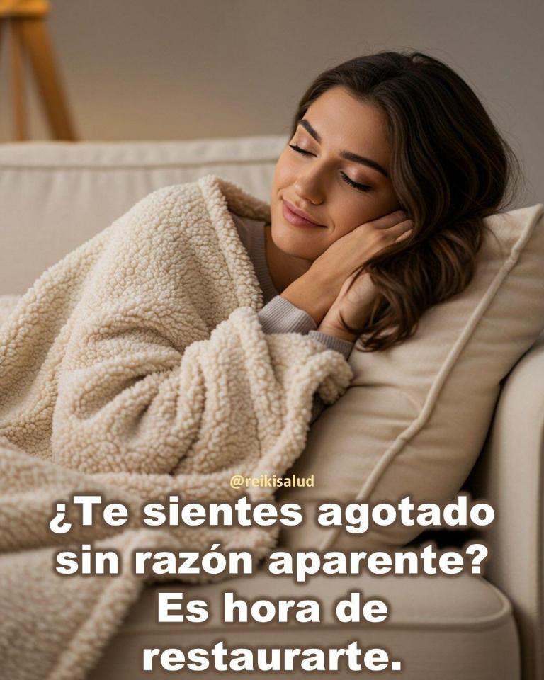 ¿Te sientes agotado sin razón aparente? Es hora de restaurarte.