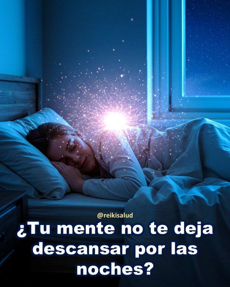 ¿Tu mente no te deja descansar por las noches?