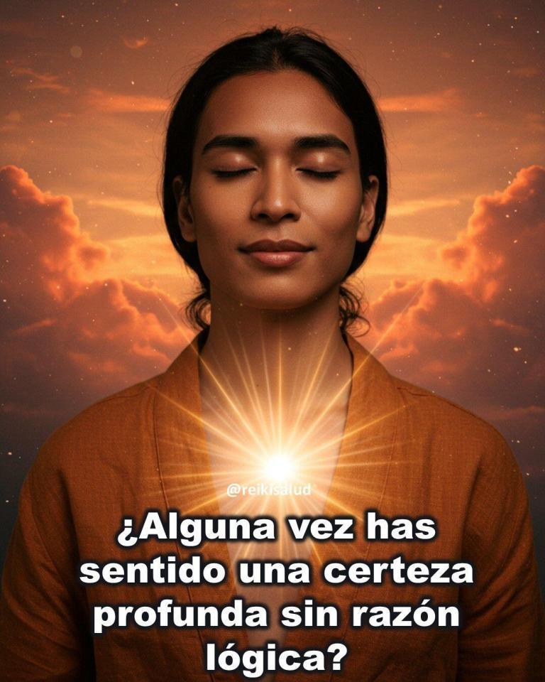 ¿Alguna vez has sentido una certeza profunda sin razón lógica?