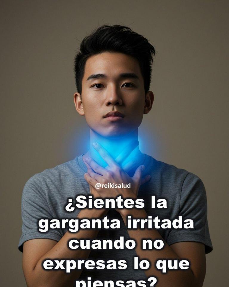 ¿Sientes la garganta irritada cuando no expresas lo que piensas?