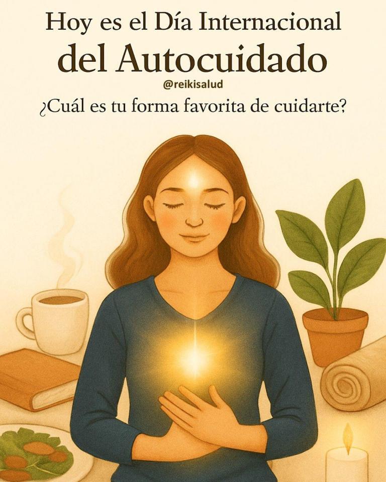 🌿 Hoy es el Día Internacional del Autocuidado 🌿