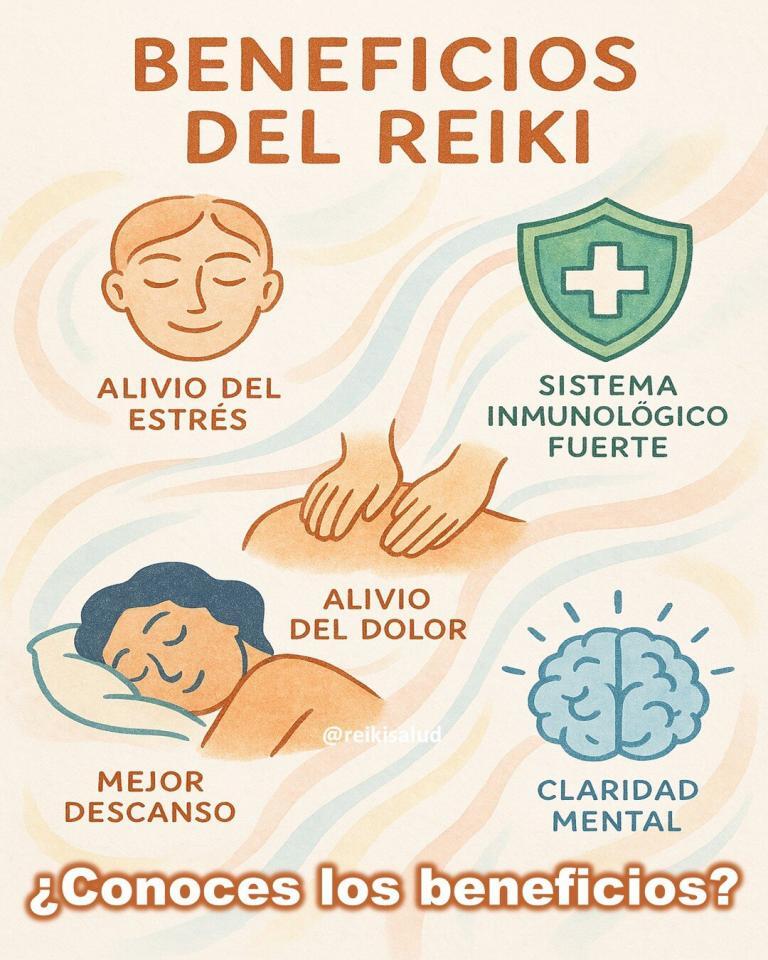 ¿Buscas una forma natural de complementar tu salud? Beneficios de Reiki: Bienestar Integral