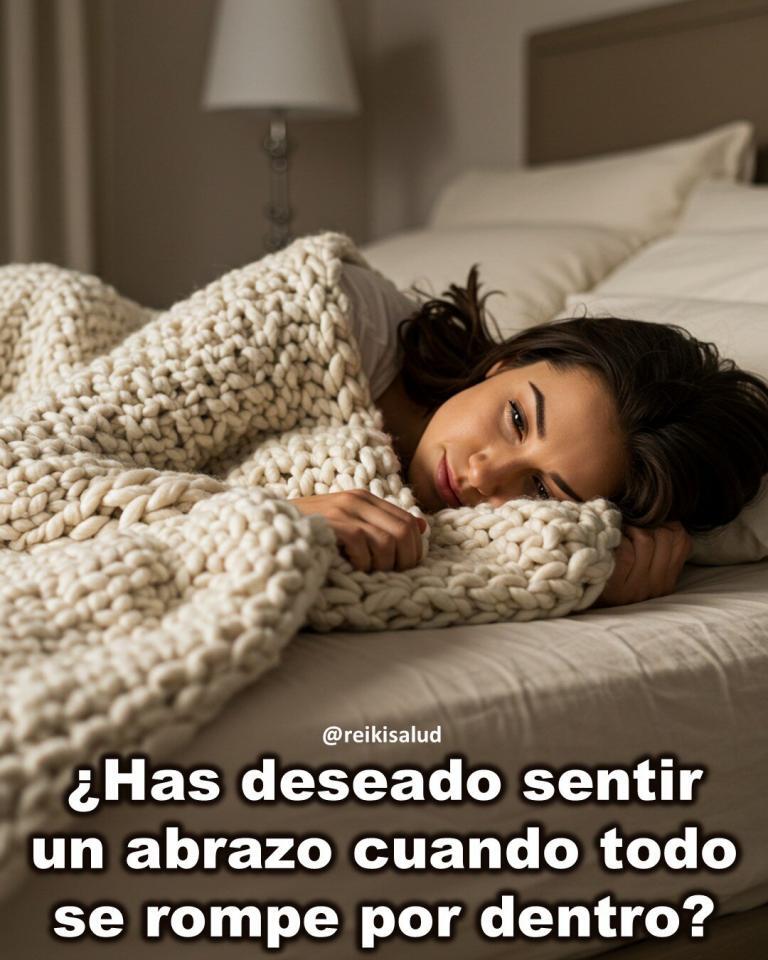 ¿Has deseado sentir un abrazo cuando todo se rompe por dentro?