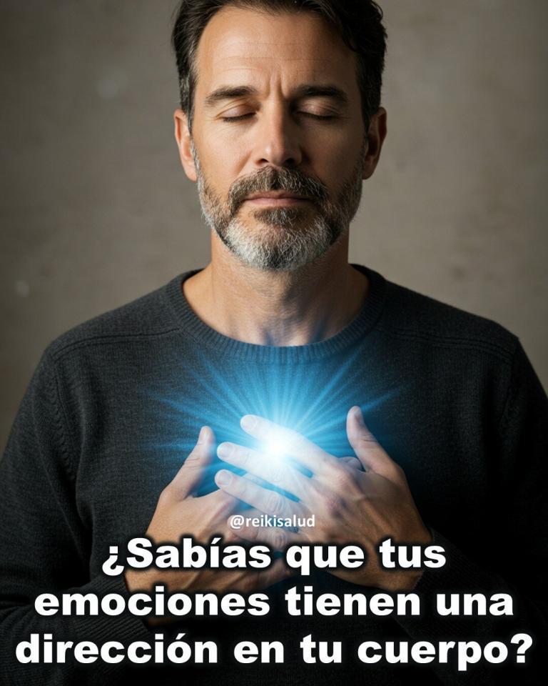 ¿Sabías que tus emociones tienen una dirección en tu cuerpo?