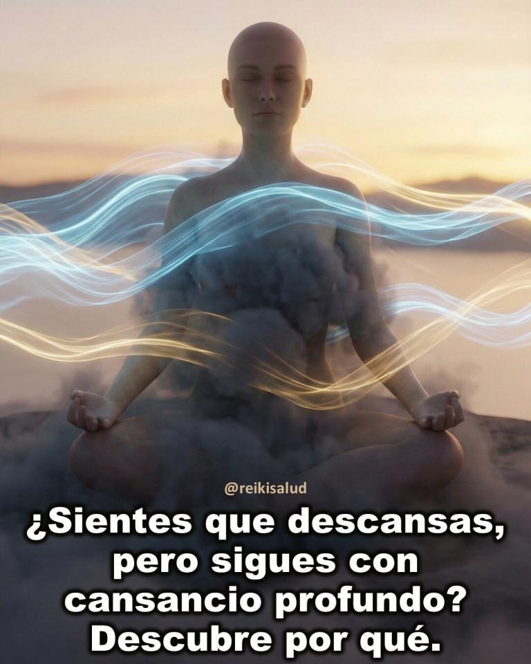 ¿Sientes que descansas, pero sigues con cansancio profundo? Descubre por qué.