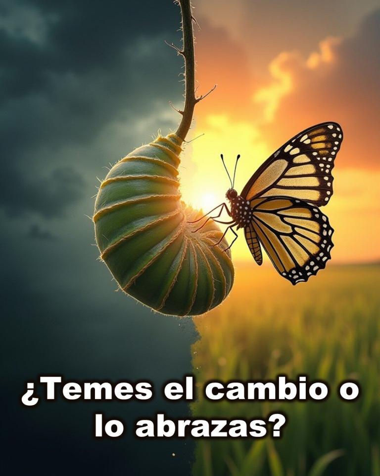 ¿Temes el cambio o lo abrazas?