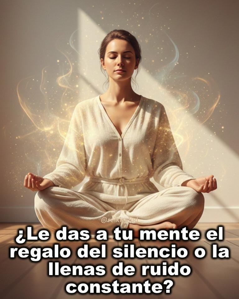 ¿Le das a tu mente el regalo del silencio o la llenas de ruido constante?