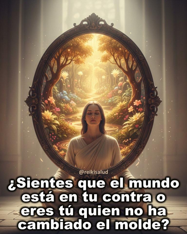 ¿Sientes que el mundo está en tu contra o eres tú quien no ha cambiado…