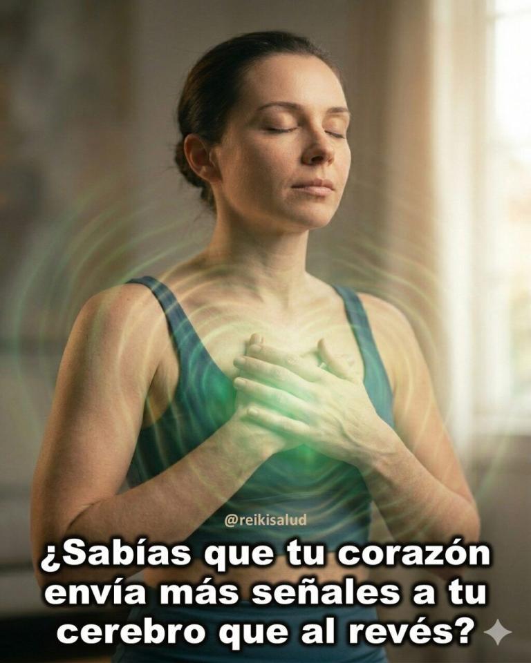 ¿Sabías que tu corazón envía más señales a tu cerebro que al revés? Técnica: El…